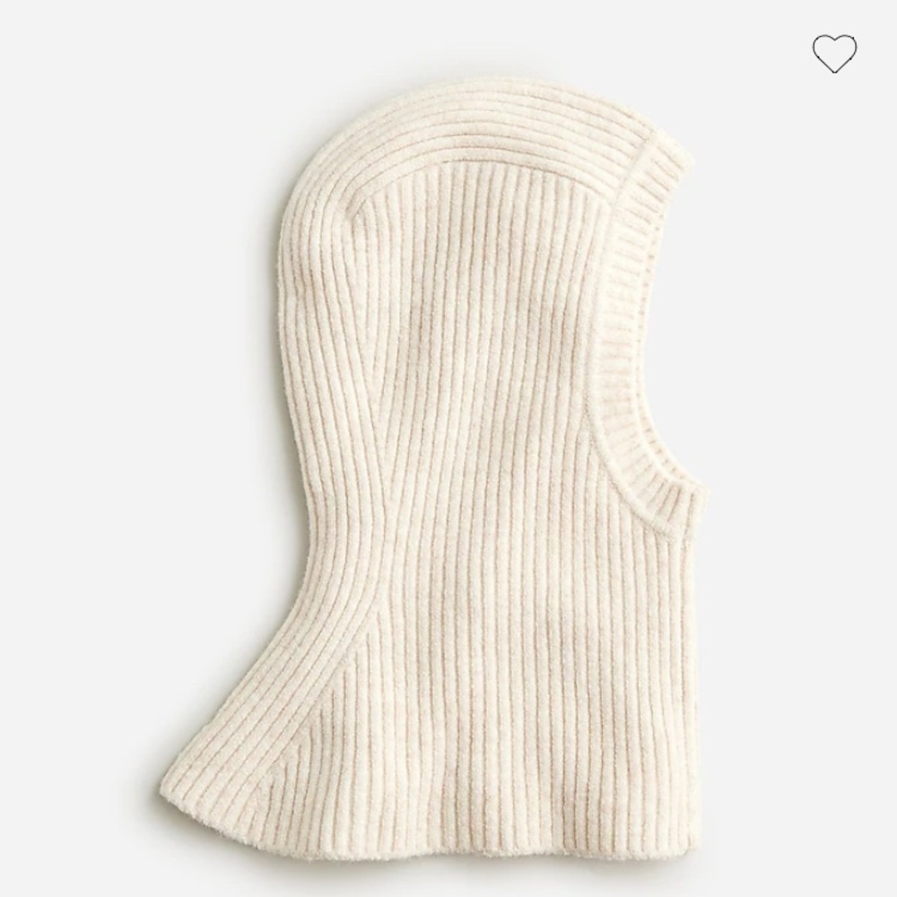 Chunky-knit balaclava in Supersoft yarn J Crew